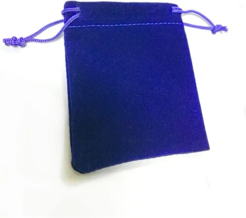 Miniatura 3 de GYBest Mejor Promoción al por mayor - Bolsas de joyería de tela de terciopelo negrobolsas de cordón (azul, 50pcs-3 "* 4 "-terciopelo)