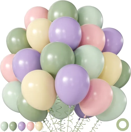 Miniatura 11 de Globos rojos y negros, 60 globos de oro rojo y negro de 12 pulgadas con globos de confeti dorado para graduación, Año Nuevo, películas de casino
