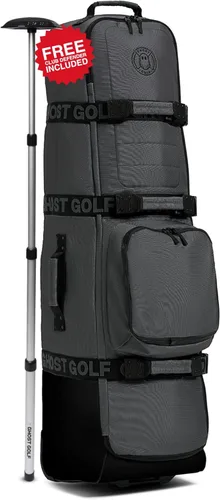 Miniatura 10 de Ghost Golf AWOL - Bolsa de viaje de golf para aerolíneas con ruedas, funda de viaje acolchada suave para palos de golf que se adapta a todas