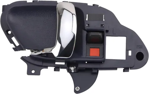 Miniatura 6 de TRQ Manija Interior de Puerta del Lado del Pasajero Negra Compatible con Ford Bronco 1987-1996 F-150 1987-1997 F-250 1997 F-250 HD F-350