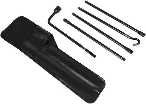 Miniatura 8 de Kit de herramientas de neumático de repuesto para Dodge para Ram 1500 2002-2010 para Ram 1500 2011-2015 con 1 llave de llanta de neumático, 3