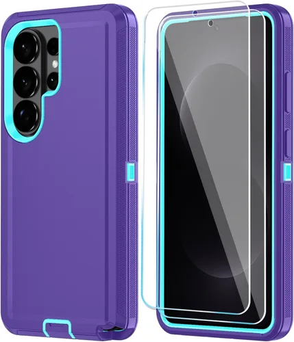 Miniatura 9 de ONOLA Funda compatible con Samsung Galaxy S24 Ultra con protector de pantalla HD, resistente a los golpes y a las caídas, funda de 3 capas