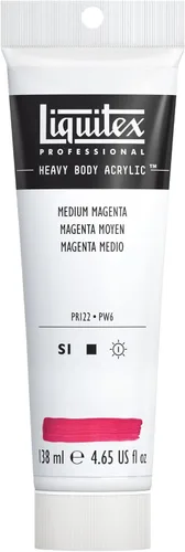 Miniatura 146 de Liquitex Pintura Acrílica Profesional de Cuerpo Pesado, Tubo de 2 oz (59ml), Rojo Fluorescente