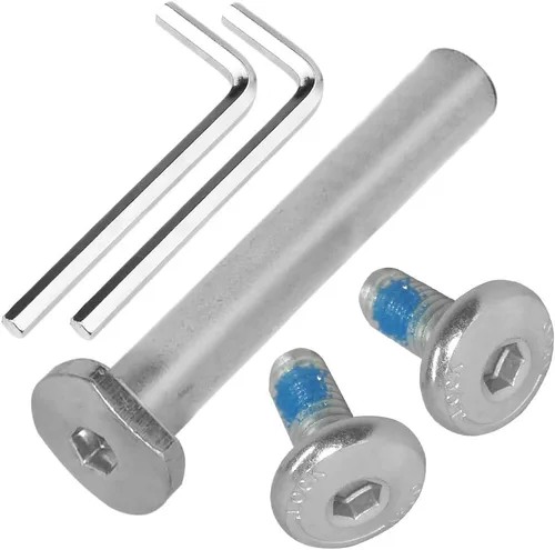 Miniatura 12 de Piezas de Scooter para Niños Hex Lock para Delantero y Trasero Masculino y Femenino M8 Tornillos para Ejes de Reparación de Herramientas