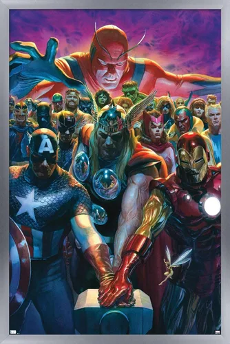 Miniatura 8 de Trends International Marvel Comics - Póster de pared de Avengers #10, 22.375 x 34 pulgadas, versión premium sin marco