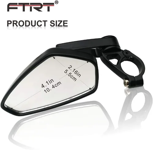 Miniatura 3 de Espejo retrovisor universal para motocicleta de 7/8 pulgadas, compatible con YZF R1 R6 FZ07 / GROM CB500F/NINJA 650R Z125 Z7500 Z900 ER6N ER6F