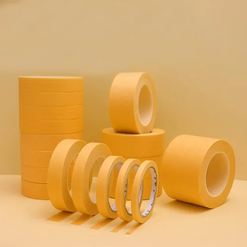 Miniatura 5 de 6 Rollos de Cinta de Línea Fina 1/16, 1/8, 1/5, 2/5, 1/2, 3/4 Pulgada x 50 Yardas Cinta de Enmascaramiento de Línea Fina Cinta Adhesiva para Pintura