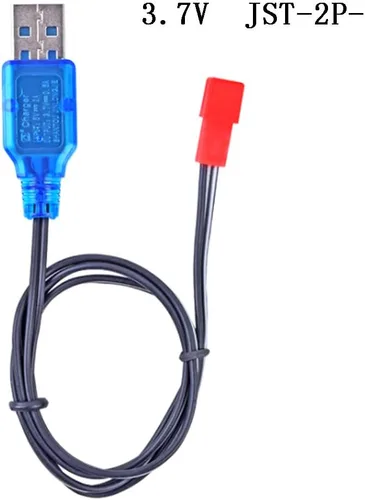 Miniatura 2 de 3.7v 400Ma Intelligence Lipo Battery Charger Toys Remote Control Airplane Model Helicopter JST-2P Plug USB Parts for Vestel LCD LED