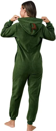 Miniatura 5 de Clarisbelle Womens Animal Fruit Plush One Piece Pajama Costume with Pocket