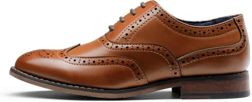 Miniatura 2 de Bruno Marc Prince-K2 Zapatos de vestir clásicos Oxfords Wingtip para niño