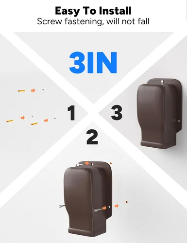 Miniatura 9 de Juego de cubierta de pared de entrada de 3 pulgadas para aires acondicionados sin conductos y bombas de calor, PP decorativo mejorado, resistente