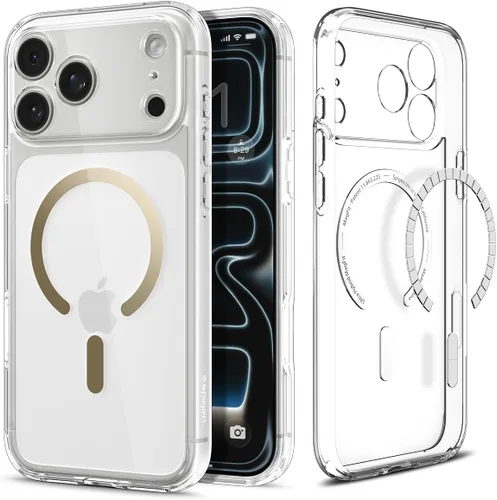 Miniatura 146 de Spigen Funda para iPhone 13 Mini, ultra híbrida MagFit [antiamarilleo] [compatible con Magsafe] - Transparente