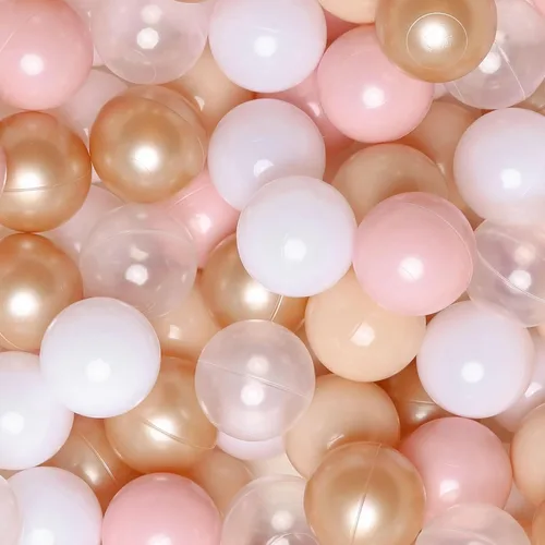 Miniatura 10 de GOGOSO Pelotas para Piscinas de Pelotas para Niños Pequeños Paquete de 50 100 200 Pelotas de Plástico con Forma sin Ftalatos sin BPA No Tóxicas