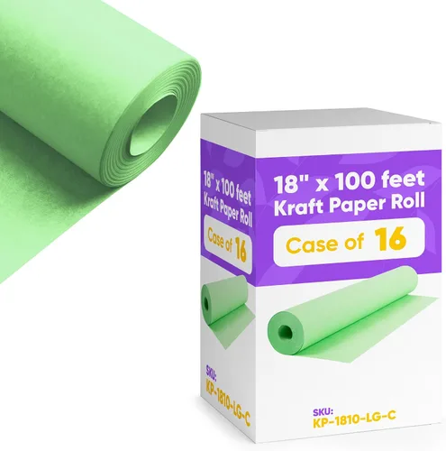 Miniatura 29 de Papel kraft negro de 18 x 1200 pulgadas (100 pies), 45 libras de grosor, reciclable hecho en Estados Unidos, 16 rollos