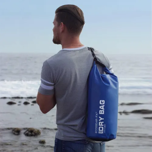Miniatura 5 de EcoGear FX Bolsa seca impermeable resistente serie Voyager – Bolsa de compresión duradera – Kayak, rafting, canotaje, senderismo, pesca y camping