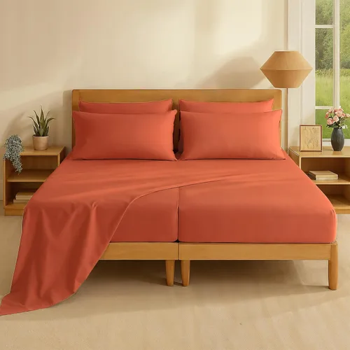Miniatura 34 de Casa Platino Sábanas de cama individual XL, sábanas de 100 % algodón con 2 fundas de almohada, tejido percal crujiente y sensación acogedora, verde