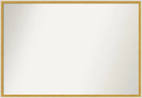 Miniatura 1056 de Amanti Art Espejo de baño blanco para sobre el fregadero, 32 x 45 pulgadas, espejo de tocador rectangular blanco esbelto, marco de madera moderno