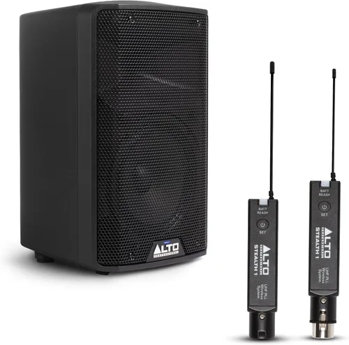 Miniatura 16 de ALTO TX408 350W 8" Altavoz PA alimentado con Bluetooth, mezclador de 2 canales, nivel de línea para DJs y músicos móviles, para lugares pequeños
