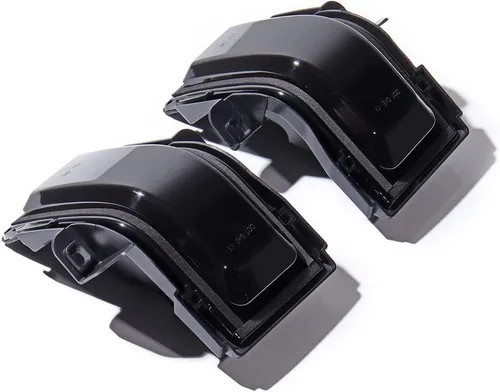 Miniatura 9 de Astra Depot 2 luces intermitentes de luz intermitente LED ámbar blanco y ámbar dinámico para remolque, luz indicadora DRL de estacionamiento