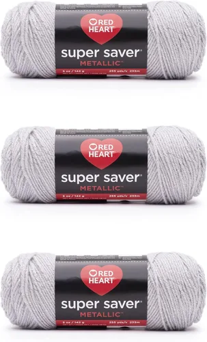 Miniatura 158 de Red Heart Hilo Super Saver, paquete de 3, estampado artístico, 3 unidades Estampado De Artista