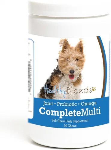 Miniatura 383 de Healthy Breeds Pug todo en uno multivitamínico suave masticable 60
