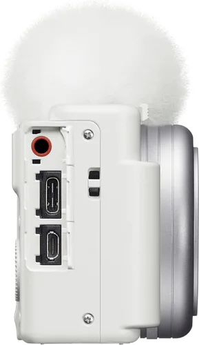 Miniatura 7 de Cámara Sony ZV-1F Vlog con video 4K y 20.1MP para creadores de contenido y vloggers, color blanco ZV-1F/W Modelo oficial de Sony USA Paquete