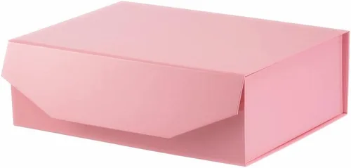 Miniatura 37 de 5 cajas de regalo rosa con cinta de 9.5 x 7 x 4 pulgadas, caja de regalo resistente con tapa para embalaje de regalo, cajas de almacenamiento