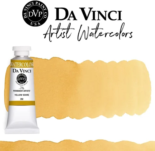 Miniatura 191 de DA VINCI PAINTS Pintura Acuarela Profesional para Artistas, Alizarin Crimson (Quinacridone), 37ml Índigo
