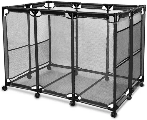 JEFEE Contenedores de almacenamiento para piscina, carrito de almacenamiento de seguridad para piscina, contenedor organizador de fideos estándar