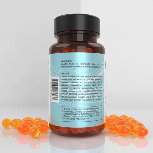 Miniatura 2 de Salud intestinal y cardíaca + apoyo inmunológico 1 mes de suministro 30 cápsulas de gel suave butirato puro de 350 mg y vitamina D3 2000 IU