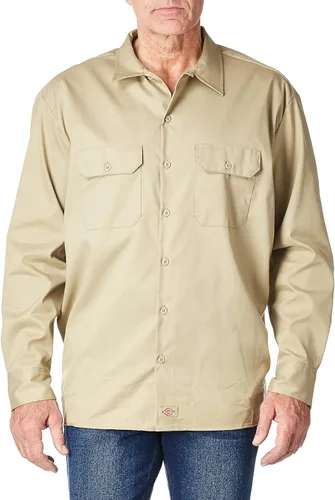 Miniatura 3 de Dickies Men's Long Sleeve Flex Twill Work Shirt