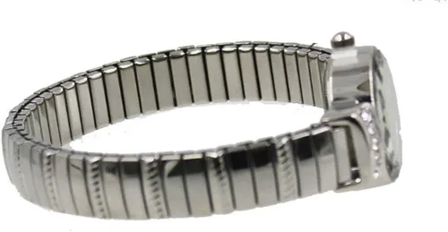 Miniatura 4 de Reloj de pulsera para mujer con esfera ovalada y detalle de cristal
