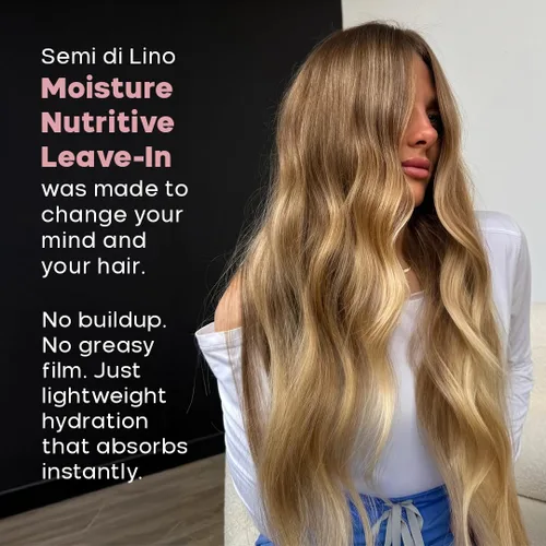 Miniatura 7 de Alfaparf Milano Semi di Lino Moisture Nutritive Shampoo and Conditioner Set para cabello seco - Champú y acondicionador hidratante sin sulfato