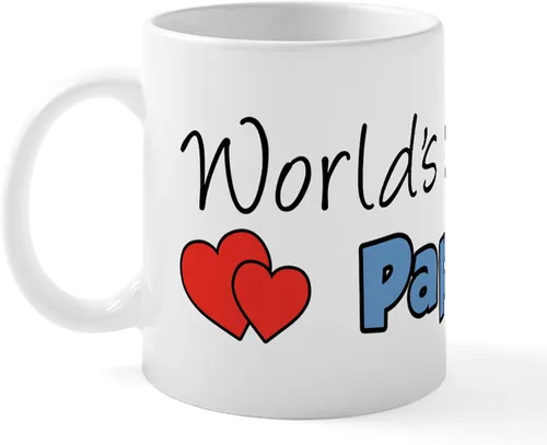 Miniatura 31 de CafePress Papou (Worlds Best) Taza de café de cerámica (11 oz (11.0 fl oz)