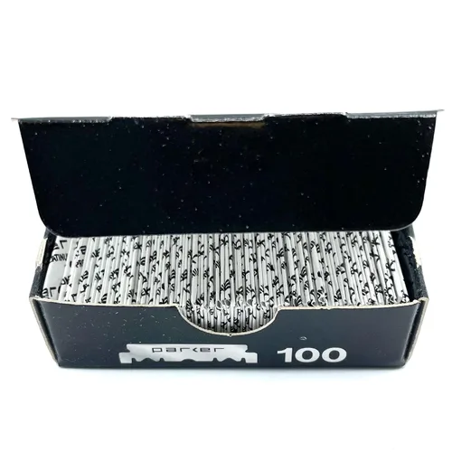Miniatura 4 de Parker Premium Platinum 1/2 cuchillas, 200 unidades **, para maquinillas de afeitar profesionales de peluquero, afeitadoras de afeitar y maquinillas