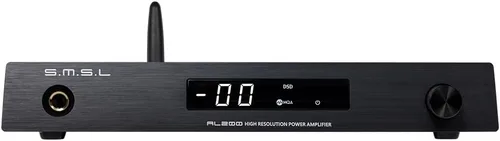 S.M.S.L Amplificador estéreo integrado AL200, amplificador de auriculares de audio clase D de 2 canales, chip MA5332MS XMOS XU-316 MQA DSD nativo