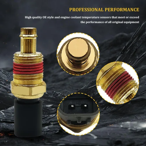 Miniatura 3 de Sensor de temperatura del refrigerante del motor, sensor de temperatura del agua, sensor de temperatura ECT de piezas de automóvil compatible