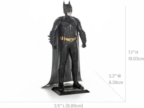 Miniatura 4 de Metal Earth Serie Premium Batman The Dark Knight - Kit de modelado de metal 3D con pinzas