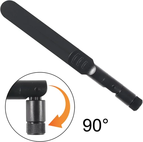 Miniatura 3 de 5 unids Dual Band WiFi 2.4GHz 5GHz 5.8GHz 8dBi MIMO RP-SMA Antena macho para WiFi Router Tarjeta de red inalámbrica Adaptador USB Cámara IP