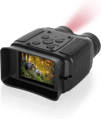 Miniatura 3 de Bell+Howell BHNV20 10x Monocular digital con visión nocturna IR y LCD de 2.4" Negro