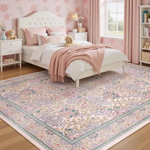 Miniatura 11 de Alfombras lavables con estampado de insectos 5x7, alfombras suaves para sala de estar, alfombra ultradelgada antideslizante moderna para dormitorio