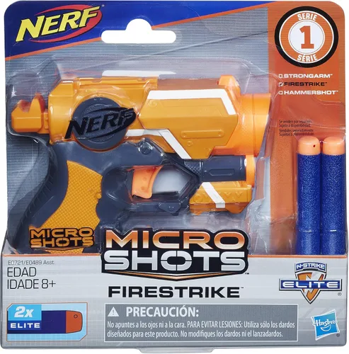 Miniatura 2 de Nerf Microshots Firestrike Blaster y Combates