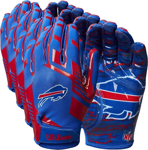 Miniatura 9 de Wilson NFL - Guantes de fútbol americano con ajuste elástico, tallas para jóvenes y adultos