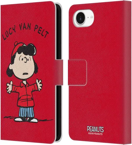 Miniatura 73 de Head Case Designs Funda de piel con licencia oficial de Peanuts Snoopy Characters compatible con Apple iPhone 7/8/SE 2020 y 2022