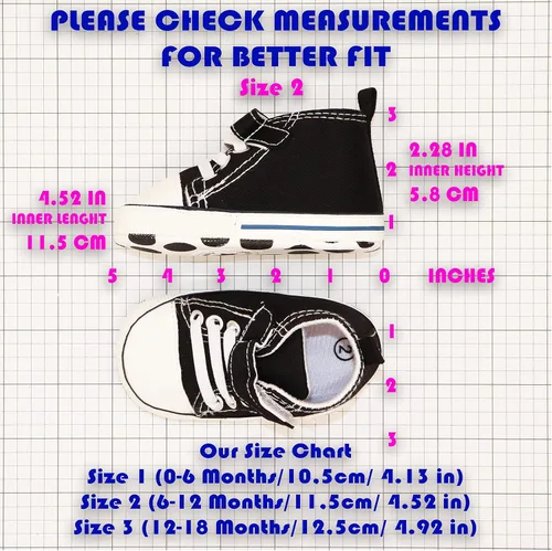 Miniatura 7 de Happy Dino Tenis unisex para bebés suaves sin corbata suela antideslizante zapatos de lona para primeros caminos elegantes zapatos para recién