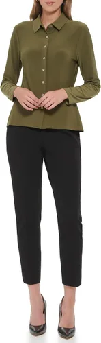 Miniatura 2 de Tommy Hilfiger Blusa de punto de manga larga con cuello y botones en la parte delantera
