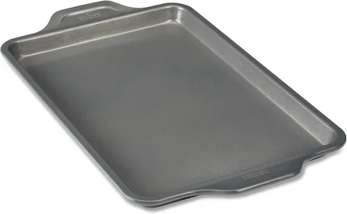 Miniatura 11 de All-Clad Pro-Release - Bandeja antiadherente para hornear de 13 x 9 pulgadas, apta para horno, media hoja de 450 °F, bandeja para galletas, bandeja