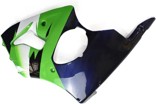 Miniatura 6 de FLPRO - Kit de carenado verde y negro y blanco compatible con Kawasaki ZX6R 636 Ninja 1998 1999 zx636r ZX-6R 98 99 motocicleta nuevo juego