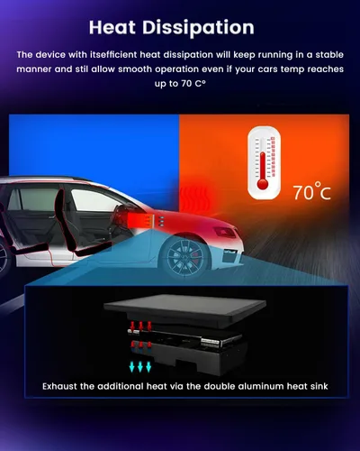 Miniatura 5 de Hikity Estéreo de coche Android para Honda Accord 1998-2002 Radio 2+64 GB 9 pulgadas pantalla táctil Radio de coche inalámbrico Carplay Android Auto