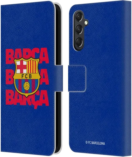 Miniatura 16 de Head Case Designs Funda de piel con licencia oficial del FC Barcelona Barca Crest Graphics para Samsung Galaxy A06 4G